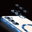 Case for Samsung Galaxy S24 FE, Electro MagSafe, blue + Screen Glass