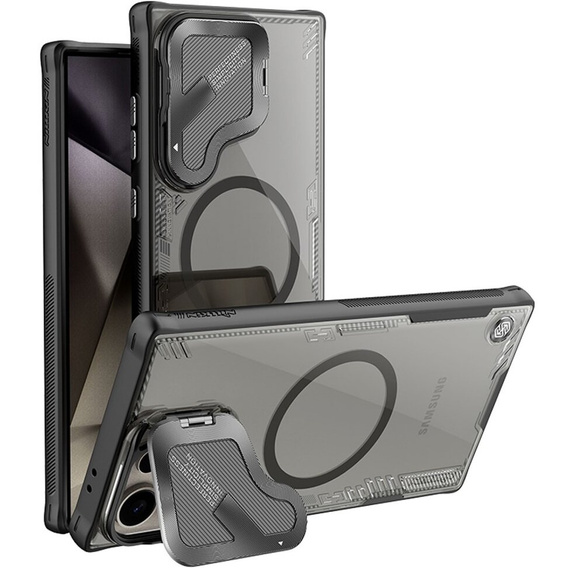 Nillkin Armored Case for Samsung Galaxy S24 Ultra, Icelade Prop, for Magsafe, black
