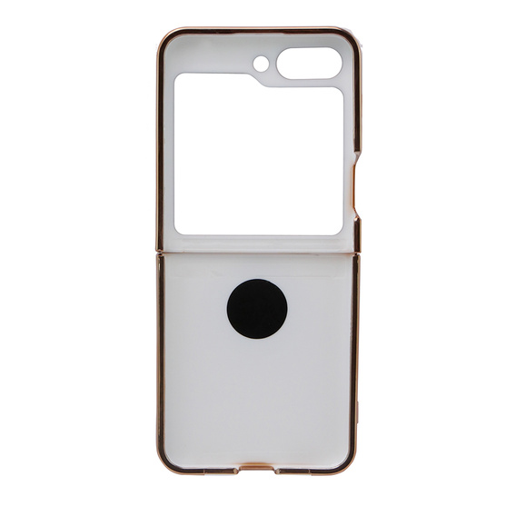 Case for Samsung Galaxy Z Flip 5 5G, Electro Ring, white