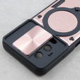 Armor case for Infinix Note 12 Pro 4G / Note 12 2023, CamShield Slide, pink rose gold