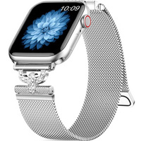Milanese bracelet for Apple Watch 1/2/3/4/5/6/7/8/SE (38/40/41 MM) - Black
