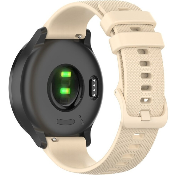 Silicone Universal Strap 20mm, beige