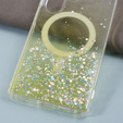 Case for Samsung Galaxy S24 Ultra, Glittery, for MagSafe, yellow