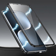 Case for Honor Magic 7 Pro, Magnetic Dual Glass, black