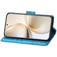Flip case for Realme 14 Pro 5G, Butterfly, blue