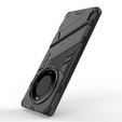 Case for Honor Magic 6 Lite 5G, Military kickstand, black