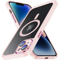 Case for iPhone 13, ERBORD Impact Guard, MagSafe, pink