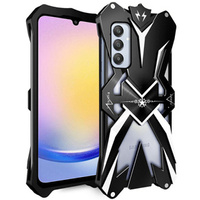 Armored case for Samsung Galaxy A25 5G, Aluminum Alloy, black