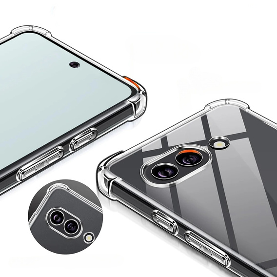 Case for Google Pixel 9A, Dropproof, transparent