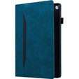 Case for Samsung Galaxy Tab A9, Classic, with space for stylus, blue