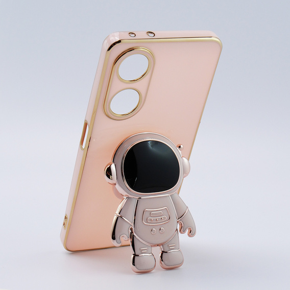 Case for Oppo A98 5G, Astronaut, pink