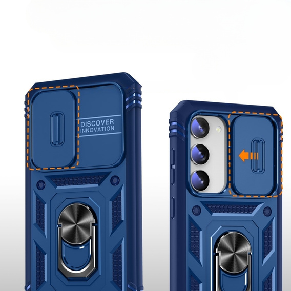 Case for Samsung Galaxy S23, CamShield Slide, blue