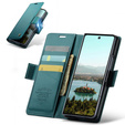 CASEME Litchi Wallet flip case for Samsung Galaxy Z Fold7 5G