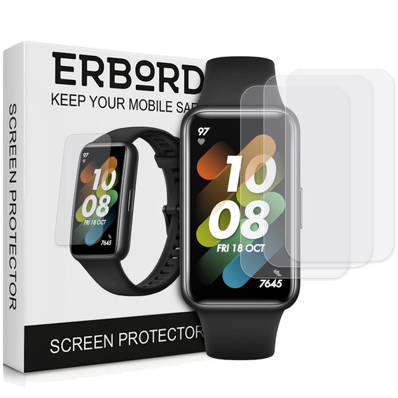 3x ERBORD hydrogel film for Huawei Band 7