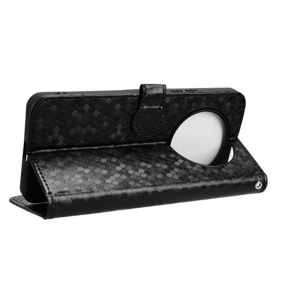 Flip case for Xiaomi Redmi A3, Wallet Rhombus, black