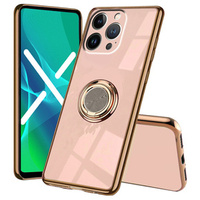 Case for iPhone 14 Pro Max, Electro Ring, light pink