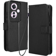 Flip case for Oppo Reno 11F 5G, Wallet Smart Magnet, black