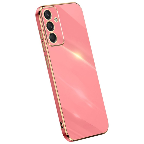 Case for Samsung Galaxy M55 5G, Glamour CamShield, red