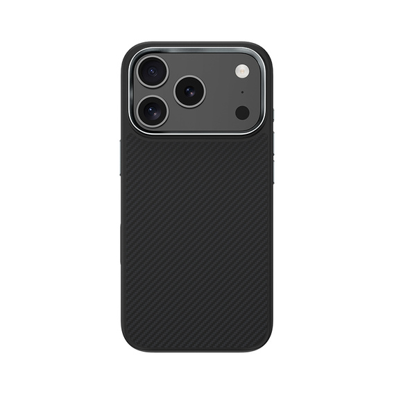 BENKS Kevlar Armor PRO Carbon Fiber 600D A070 case for MagSafe with active button for iPhone 17 Pro Max