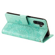 Flip case for Samsung Galaxy A55 5G, Mandala Flower, green