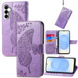 Flip case for Samsung Galaxy S25 FE, Butterfly, purple