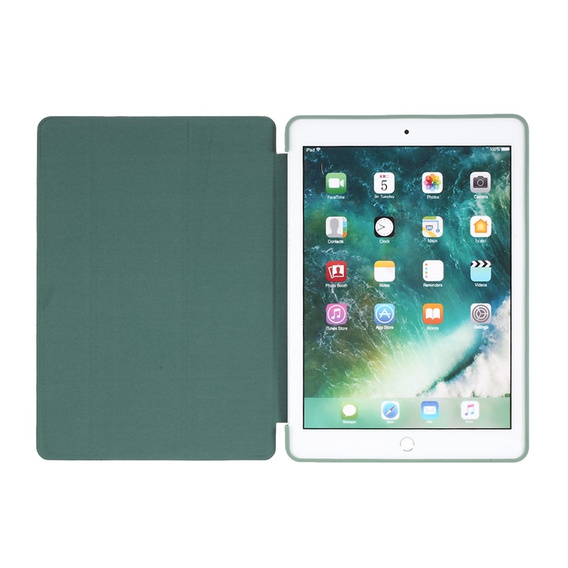 Case for iPad 7/8/9 10.2 2019/2020/2021, Smartcase, dark green