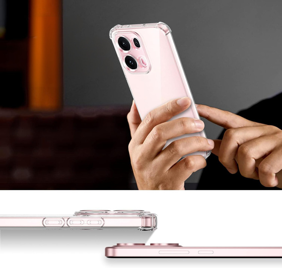 Case for Oppo Reno 13 Pro, Dropproof, transparent