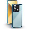 Case for Xiaomi Redmi Note 13 5G, Magnetic Dual Glass, blue