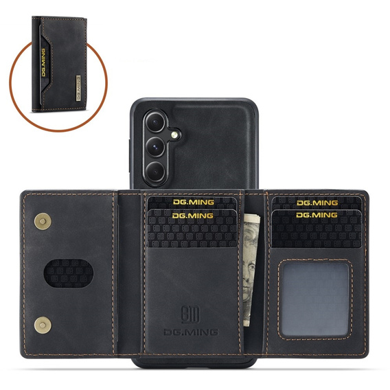 Case for Samsung Galaxy A56 5G, DG.MING 2in1, black