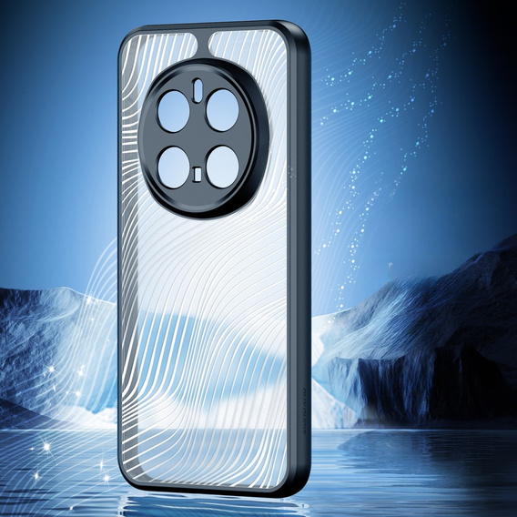 DuxDucis case for Honor Magic 7 Pro, Aimo case, transparent / black
