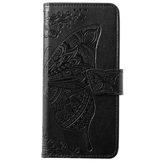 Flip case for Realme 11 Pro / 11 Pro +, Butterfly, black