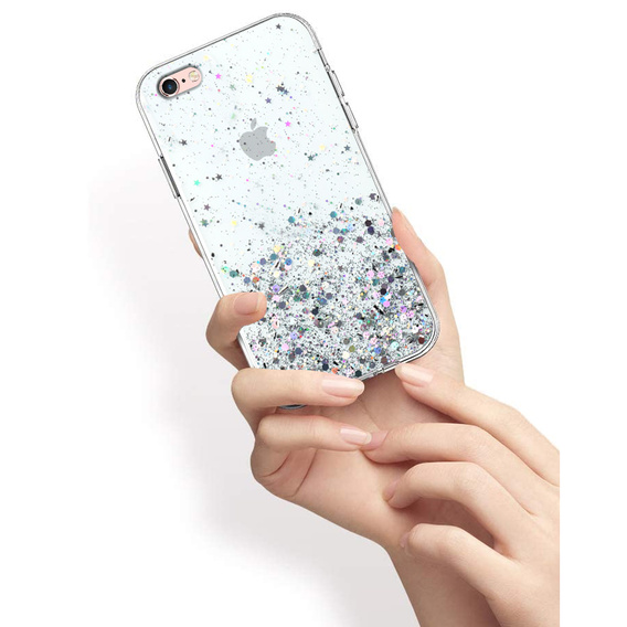 Case for iPhone 6/6s 4.7, Glittery, transparent