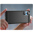Case for Oppo A78 5G, Carbon, black