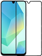 3D Tempered Glass for Samsung Galaxy A16, black frame