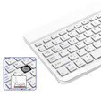 Mini Bluetooth wireless keyboard for tablet, black