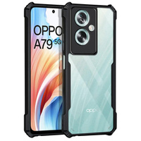Case for Oppo A79 5G, AntiDrop Hybrid, black