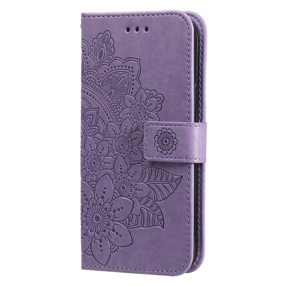 Flip case for Samsung Galaxy A54 5G, Mandala Flower, purple
