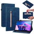 Case for Lenovo Tab M10 10.1 Gen 3, Wallet Pen Slot, blue