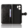 Flap case for Oppo Reno 14F, Wallet Rhombus, black