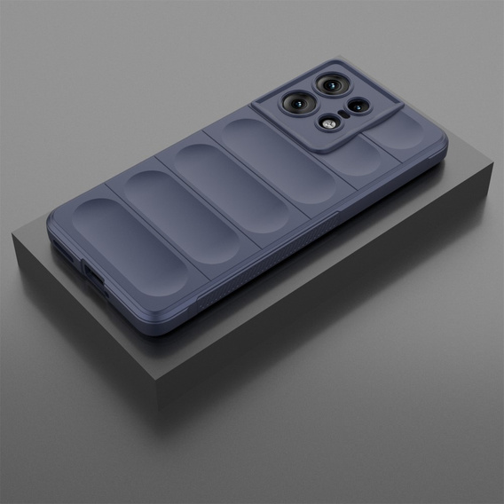 Case for Motorola Edge 50 Pro 5G, Gaming Shockproof, dark blue