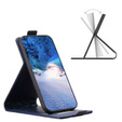 Flip case for Motorola Edge 40 5G, Wallet, BINFEN COLOR, blue