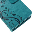 Flip case for Samsung Galaxy S7 Edge, Butterfly, blue