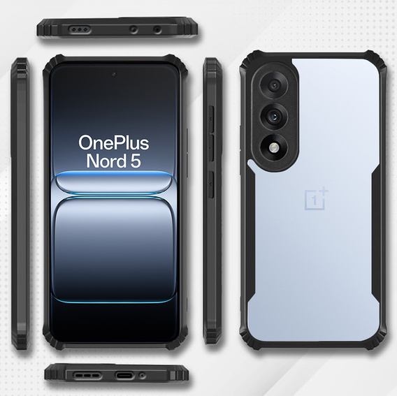 Case for OnePlus Nord 5, AntiDrop Hybrid, black