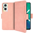 Flip case for Oppo Reno7 Lite 5G, Card Slot, pink