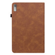 Case for Lenovo Tab P11 Gen 2, Wallet Pen Slot, brown