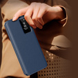Flip case for Samsung Galaxy S24, Smart View Wallet, blue