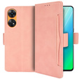Flip case for Oppo Reno8 T, Card Slot, pink