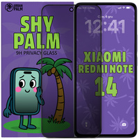 Shy Palm Privacy Tempered Glass for Xiaomi Redmi Note 14 5G
