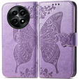 Flip case for Realme 12, Butterfly, purple