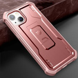 Armored case for iPhone 13 mini, Dexnor Full Body, pink rose gold